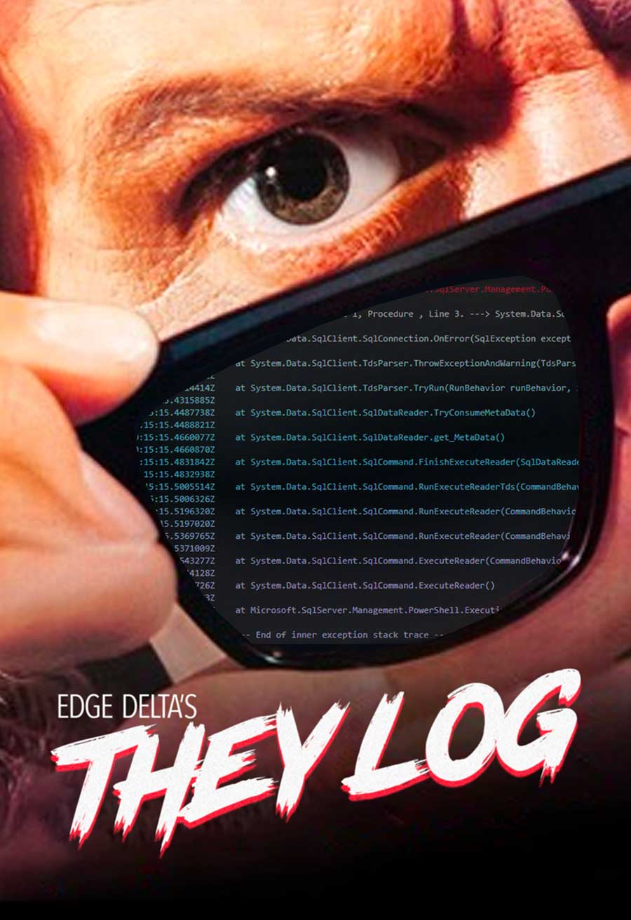 Movie poster parody - They Log