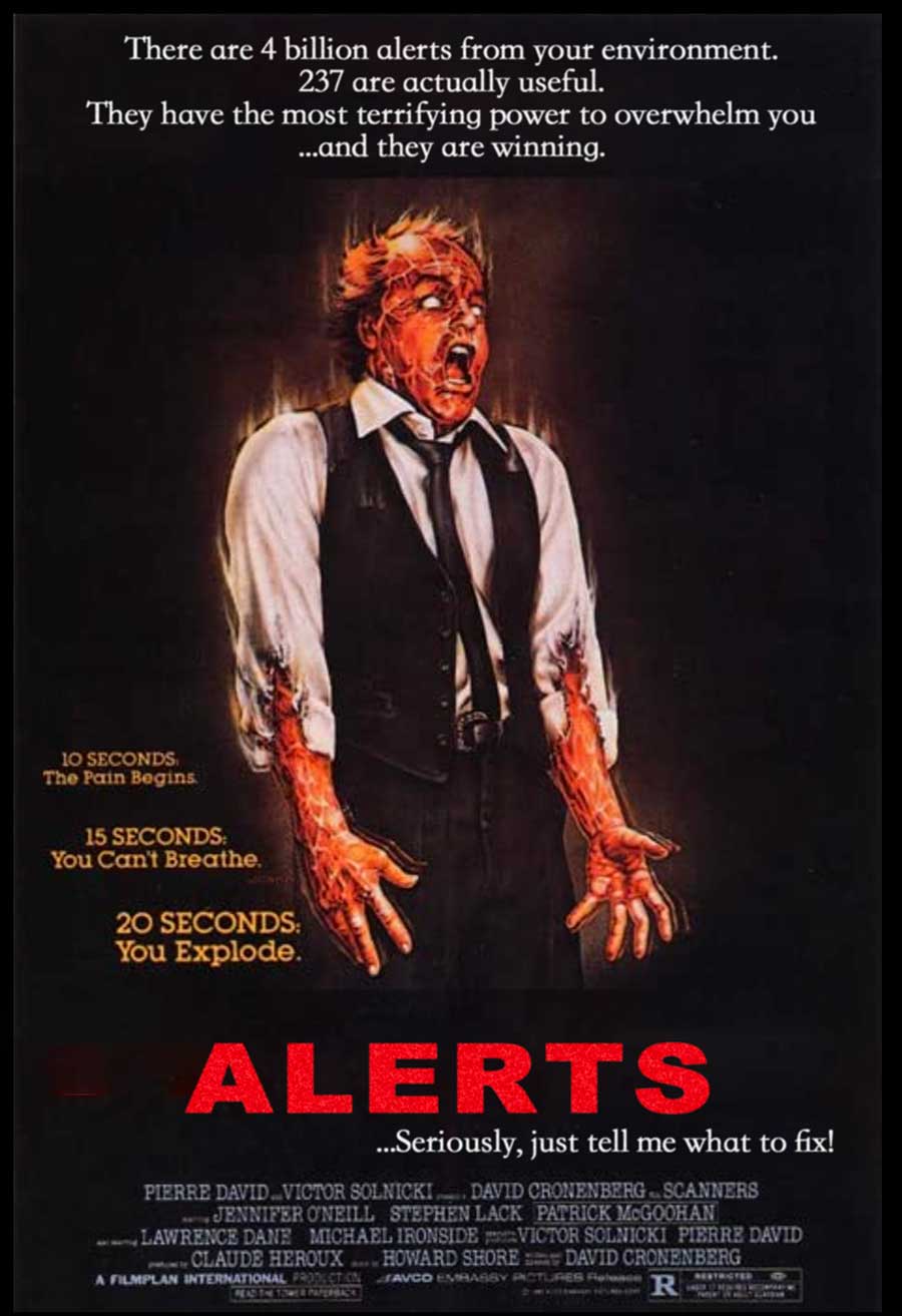 Movie poster parody - Alerts
